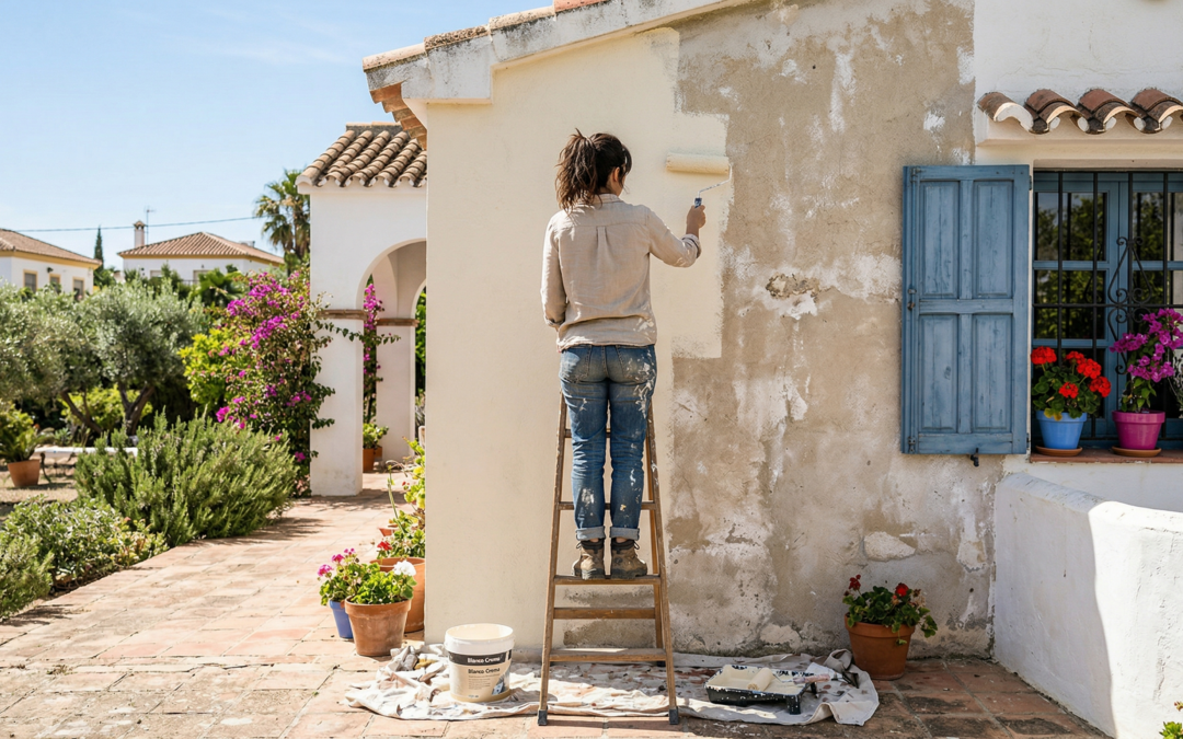 El Error Nº 1 al Pintar Fachadas en Exterior (y por qué necesitas un fijador)